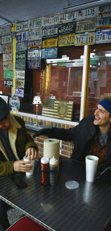 counselling-for-depression-kitsilano two friends laugh and support each other through depression in vancouver