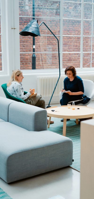 An EMDR therapist at Haven Wellness Collective in Kitsilano works with a client on EMDR processing