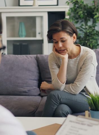 A client exploring EMDR therapy at Haven Wellness Collective in Kitsilano
